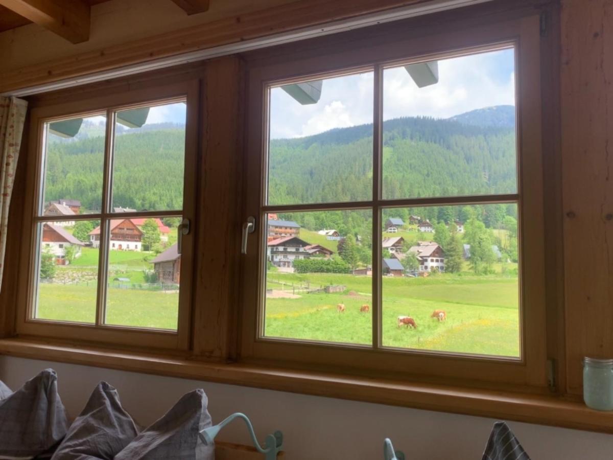 Apartmenthaus Edelweiss In Gosau Exterior foto